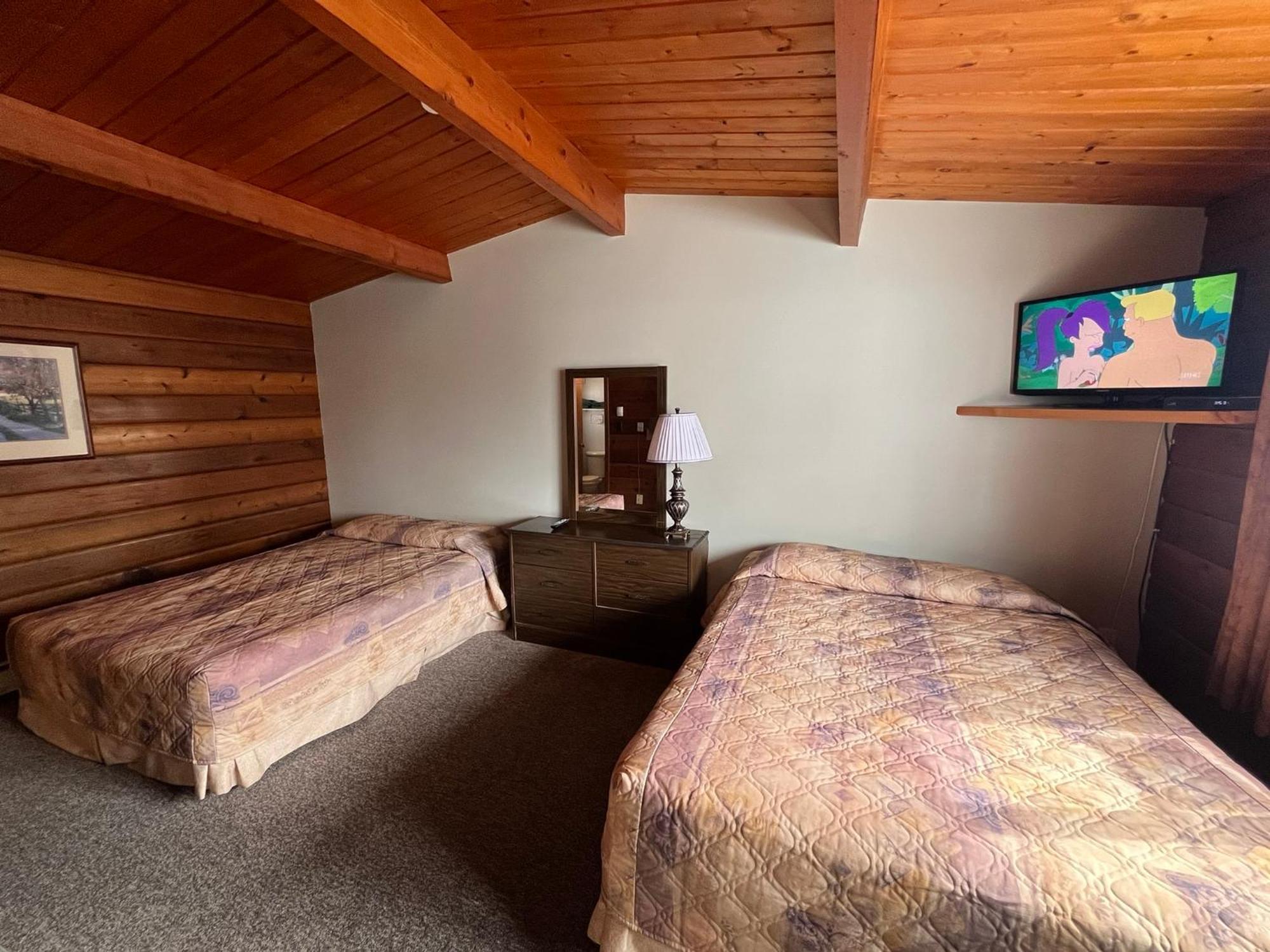 Raccoon Lodge Motel シルバン・レイク エクステリア 写真